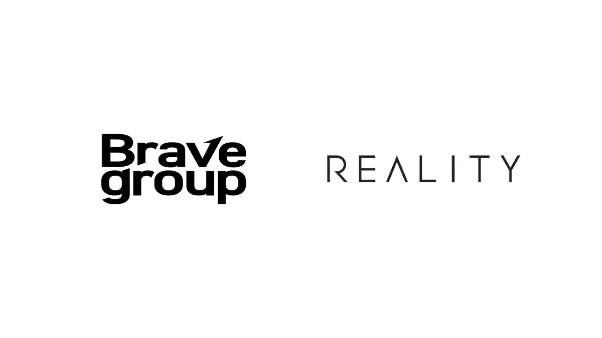 Brave group（左）とREALITY