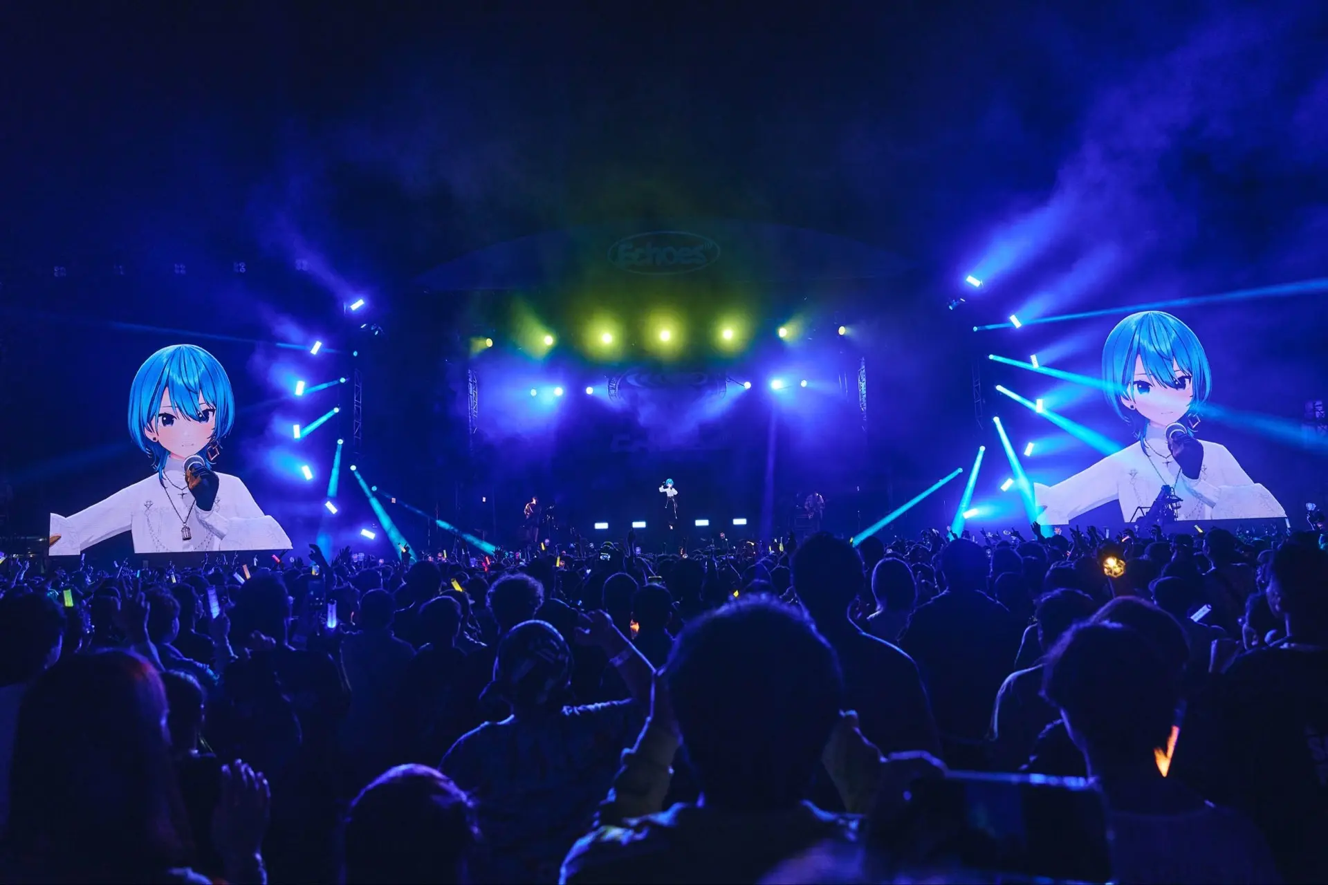 「CENTRAL MUSIC & ENTERTAINMENT FESTIVAL 2026」に出演した星街すいせいさん／画像は星街すいせいさんのXより
