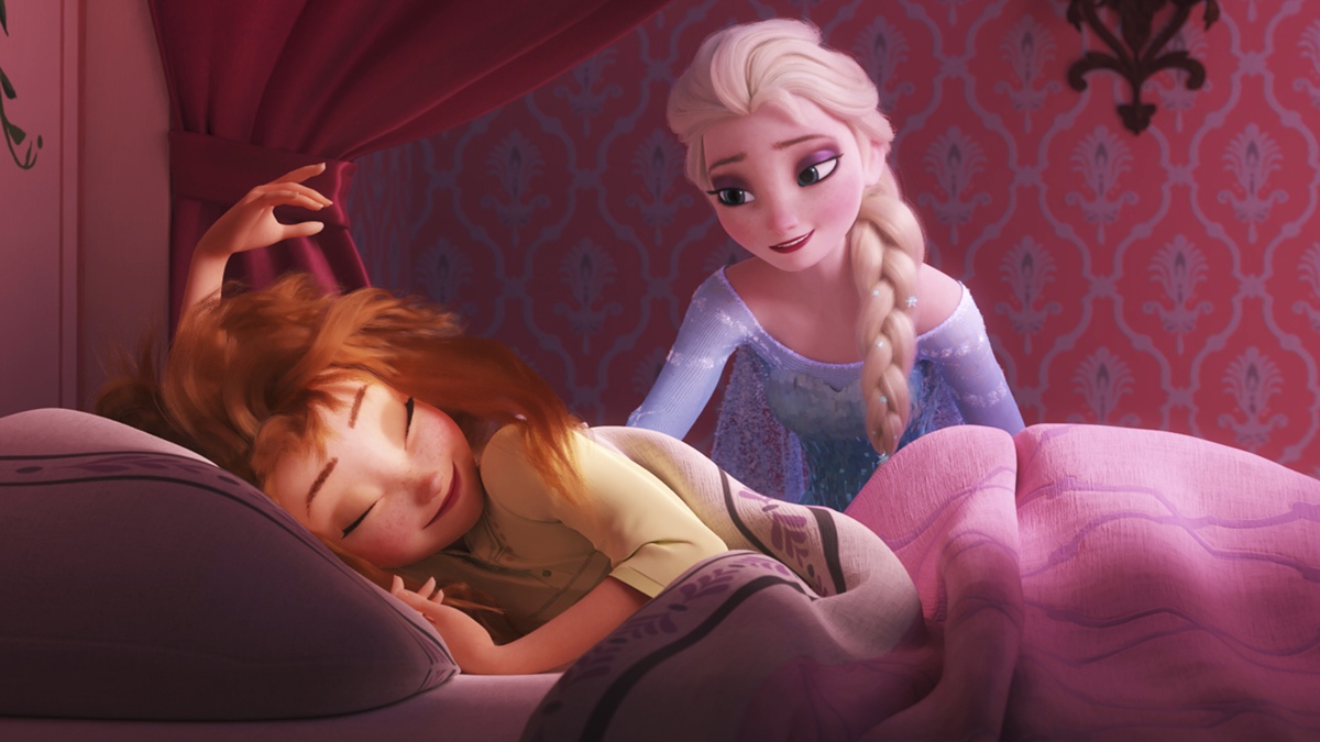 『アナと雪の女王／エルサのサプライズ』のワンシーン