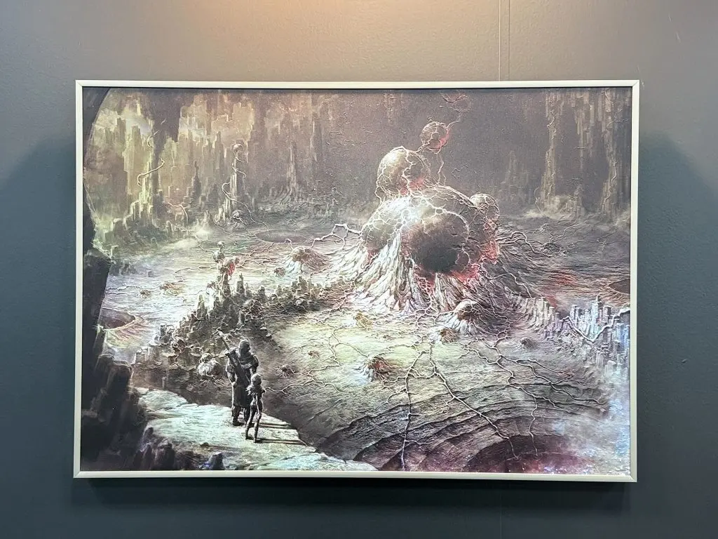 展示される羽山晃平さんの作品