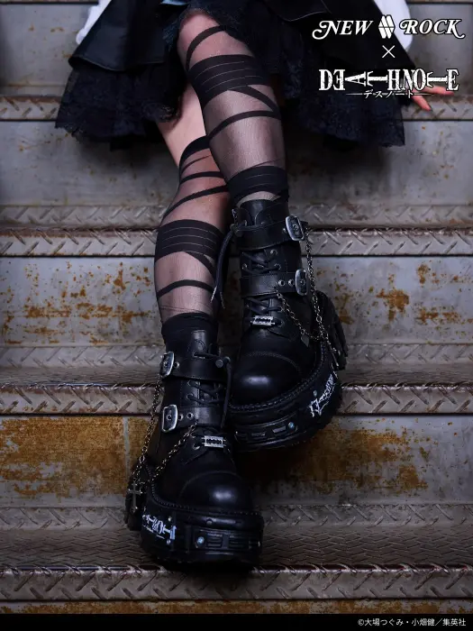NEW ROCK × DEATH NOTE MISA ANKLE BOOT（税込71,500円）