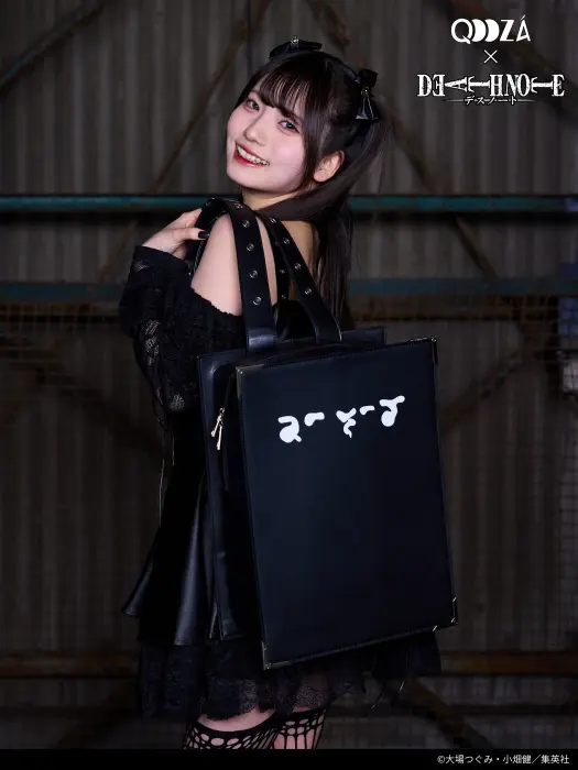 QOOZA × DEATH NOTE / MISA DEATH NOTE BACKPACK（税込9,900円）