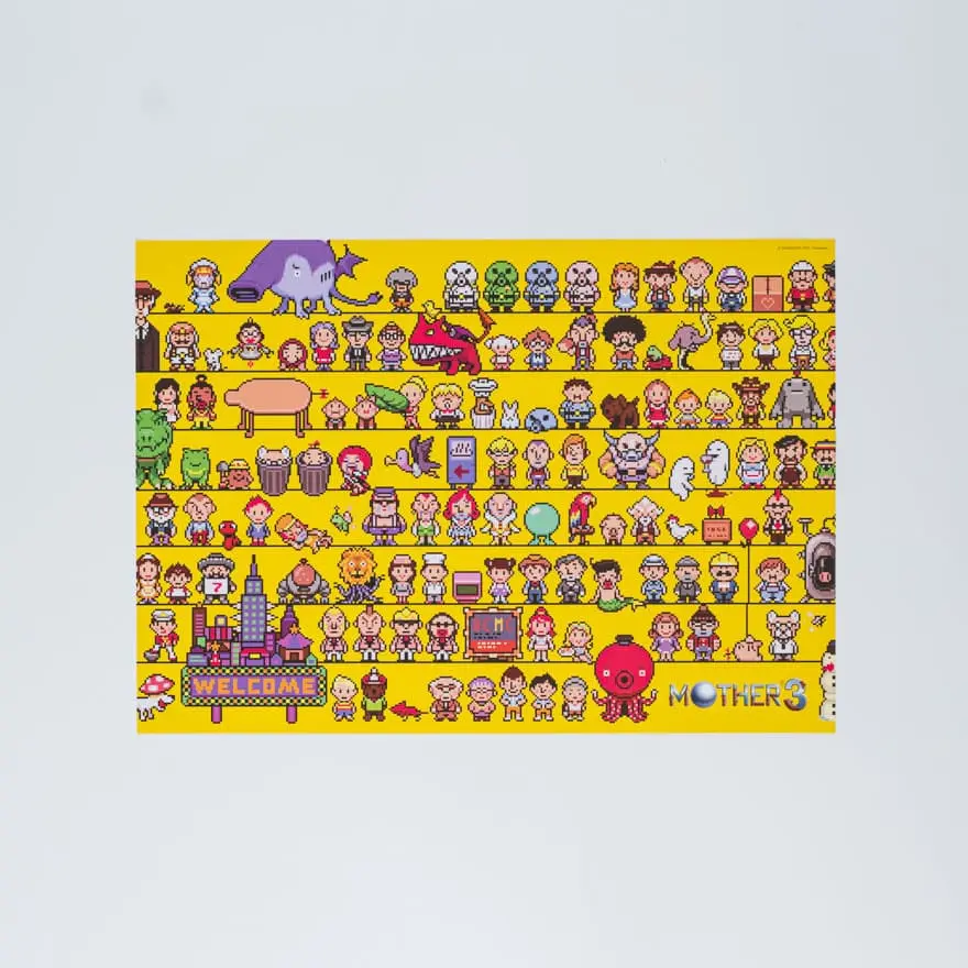 MOTHER　A３ポスター（MOTHER3 CAST）／1,100円（税込）