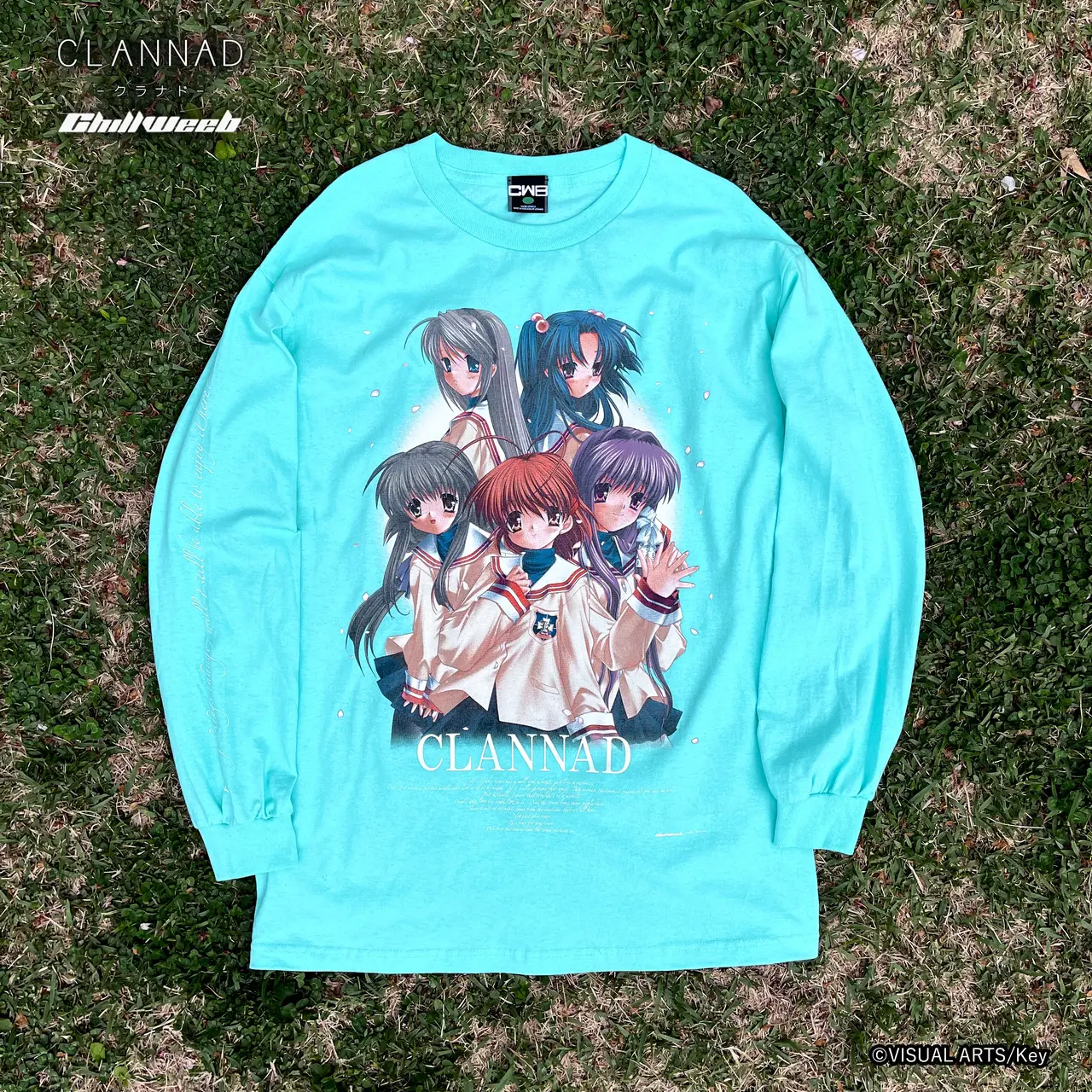 ”Heroines” long sleeve tee／¥16,500（税込）