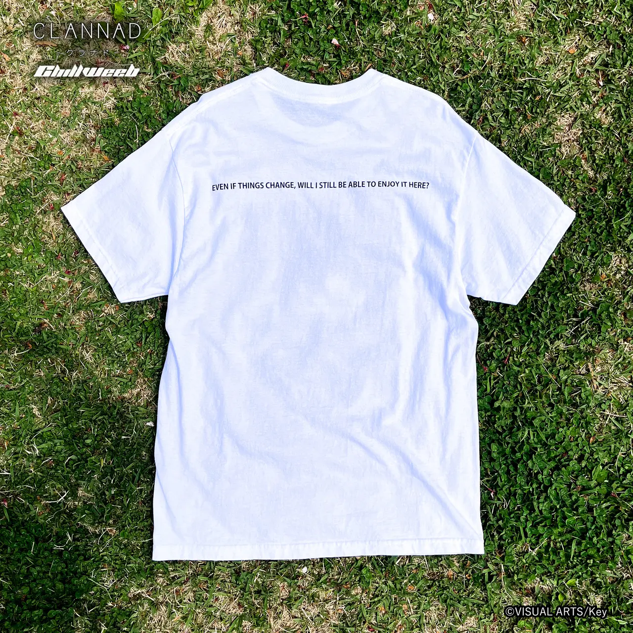 画像5: Keyの代表作『CLANNAD』コラボアパレル発売　ヒロイン古河渚が大胆にプリント