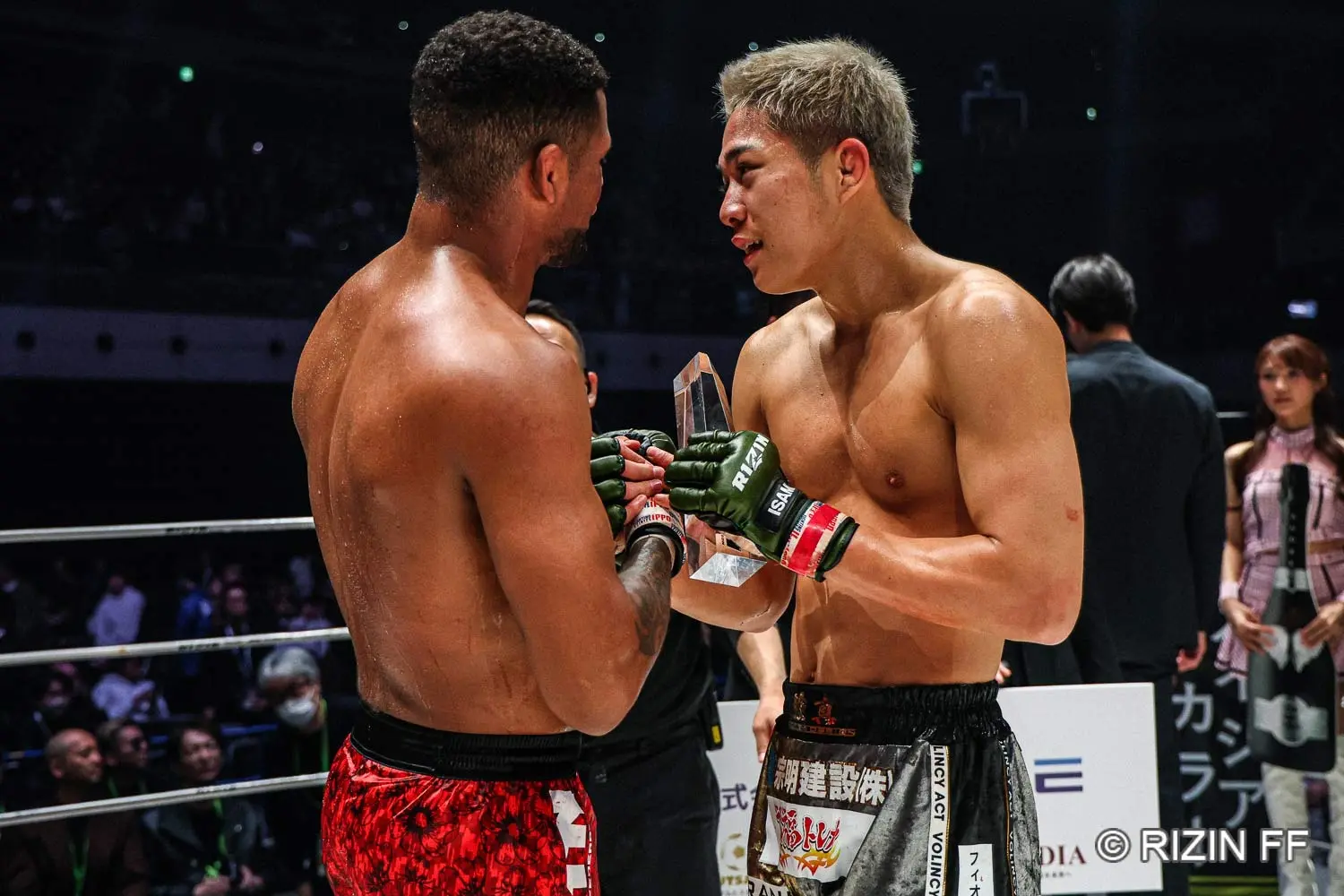 「RIZIN52」全試合結果　秋元強真が元世界王者パッチー・ミックスに勝利