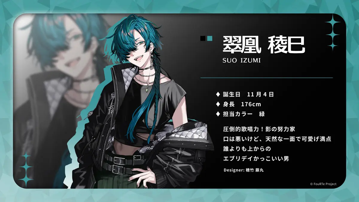 翠凰稜⺒（SUO IZUMI）さんプロフィール