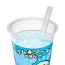 ラムネソーダフラッペ／334 円（税込360円）