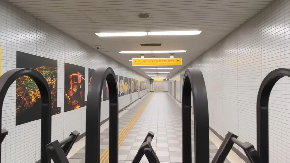 どこか『8番出口』の雰囲気を感じる通路