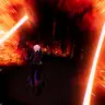 熱い曲でステージも炎がほとばしる！