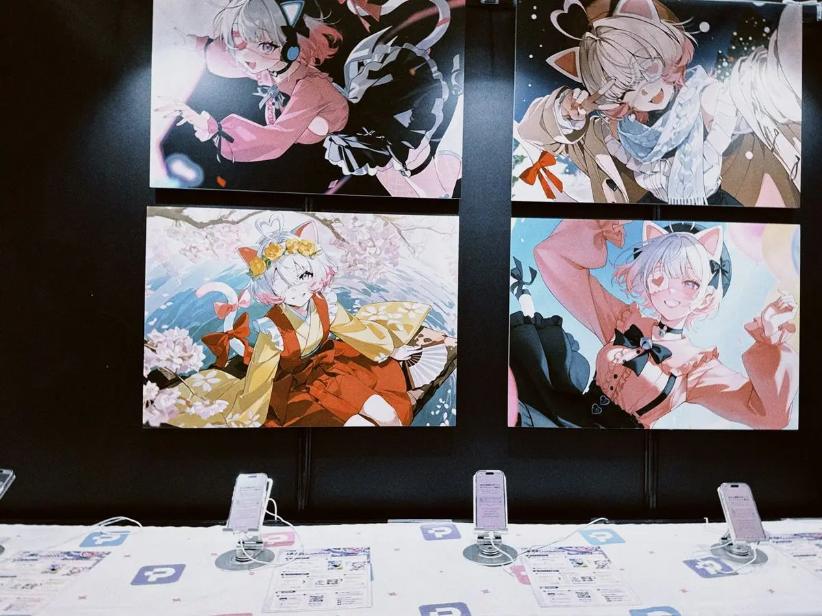 「BitSummit PUNCH!!」PixAIブース