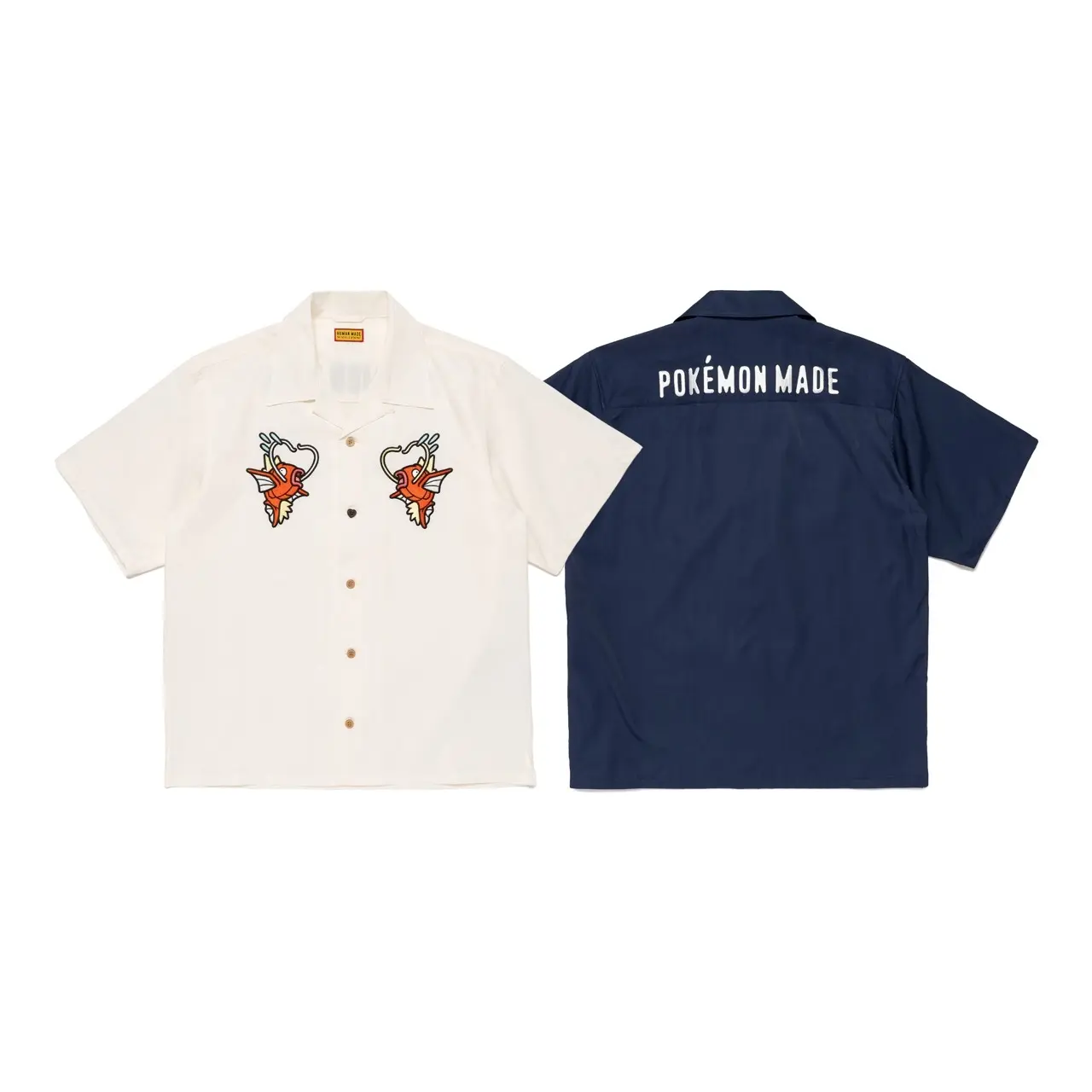 ポケモン×HUMAN MADEコラボ第2弾発売　コイキングのアロハシャツなど全15型