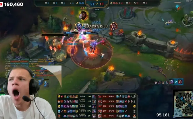 登録者数世界一のYouTuber「MrBeast」参加の『LoL』大会が大盛況　視聴者数83万人超を記録