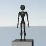 5月10日のライブ開始時の写真。デフォルトアバターの一つで、井上正大さんはVRChatを体験していた