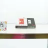 鷹宮リオンさんが私物としてイベントに展示した「笑点」のDVD／写真はKAI-YOU編集部撮影