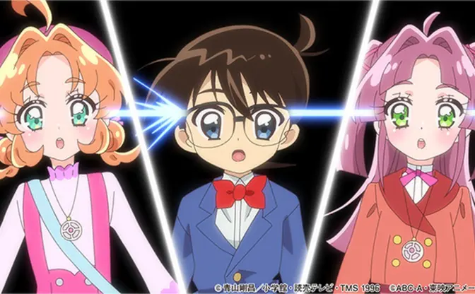 コナン×プリキュア！ 前代未聞のコラボ実現　2人の名探偵がテレビ局を越えて共演