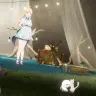 会場にはVRChatはじめたてと思しき人の姿も。白河しらせさんのファンだったのかも
