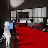 レッドカーペットの上に現れた井上正大さん