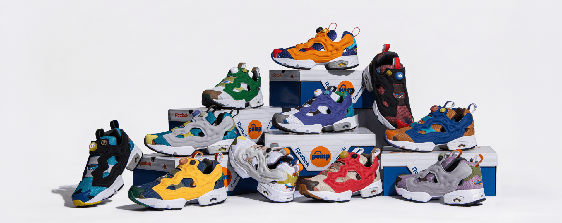 ドラゴンクエスト」×Reebokコラボスニーカー発表 歴代11タイトルが
