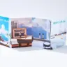 「細田守の原点/展」オリジナルじゃばらポストカードセット券 ￥3,100 