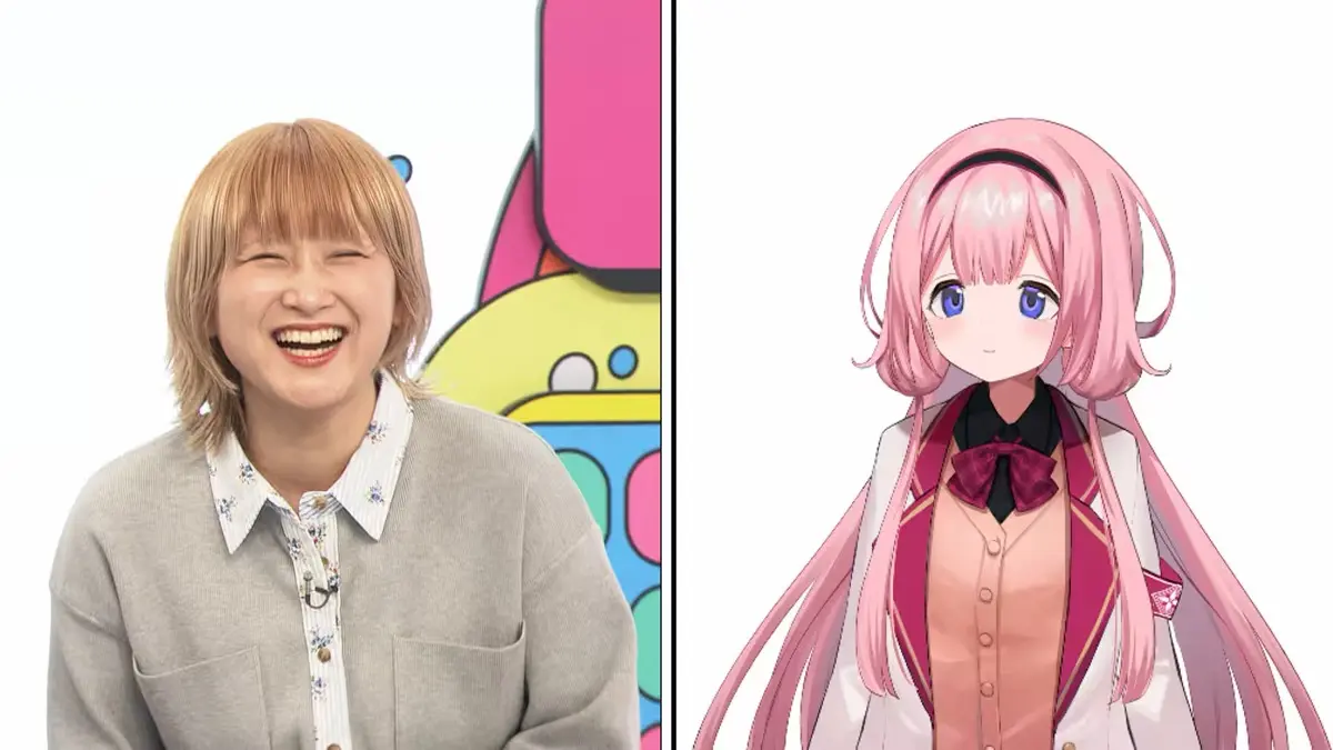 ラランド・サーヤさん（左）とにじさんじ・周央サンゴさん（右）