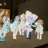 胡虎あくびさんとファンのみなさん。出演後のおしゃべりもVRChatライブの醍醐味／筆者撮影