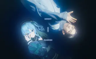 星街すいせい×TAKU INOUEのミドグラ、1st EPをリリース決定　アーティスト写真も一新