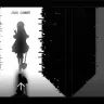 ライバーらしき人物のシルエット