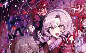 イラストレーター緜、初画集を刊行　にじさんじ壱百満天原サロメが表紙を彩る
