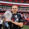 イギリスのYouTuberグループ「Sidemen」が主催する大型チャリティサッカーイベントに参加した際のJynxziさん