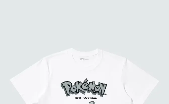ユニクロ「ポケモンUT」7月に発売　初代『赤緑』風ドット絵をデザイン