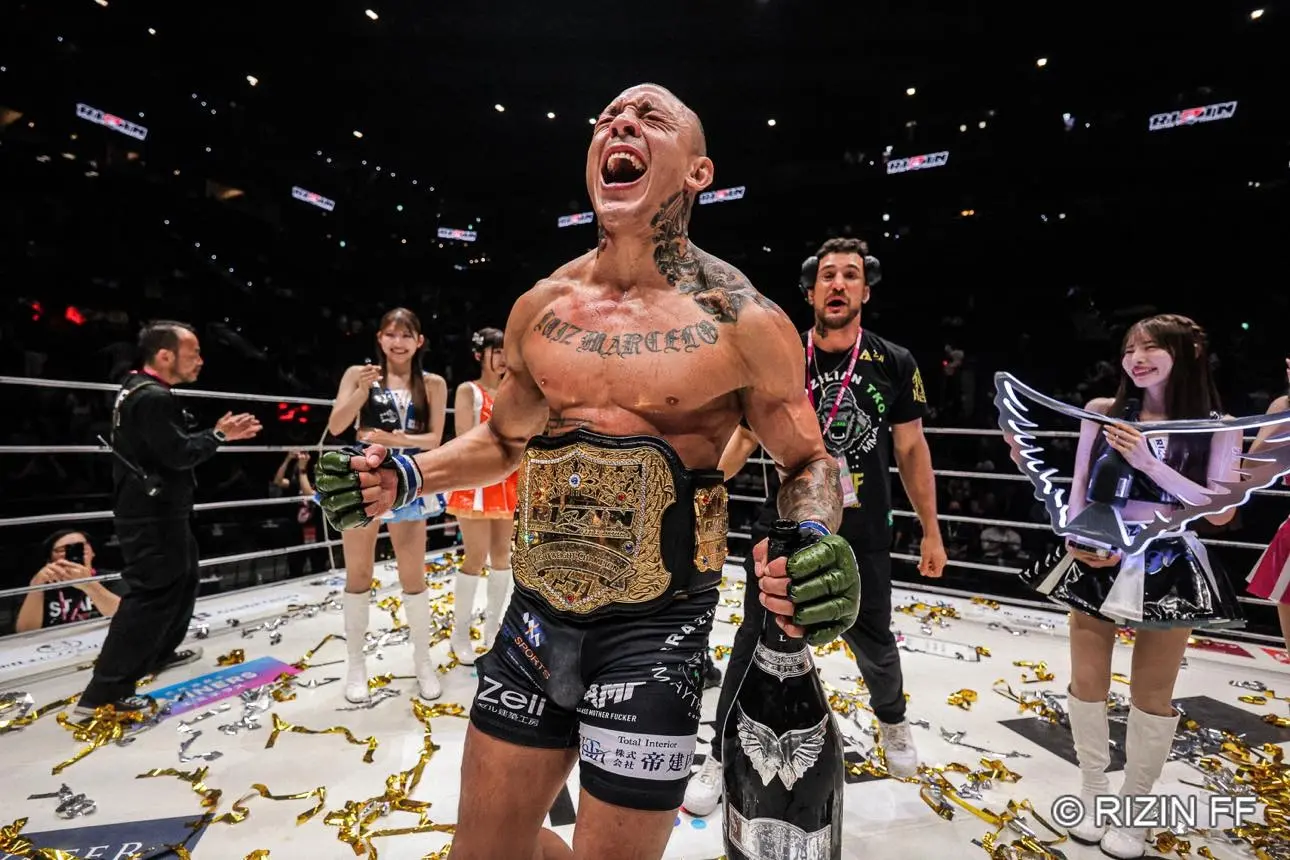「RIZIN53」全試合結果レポート　平本蓮vs皇治はドロー決着、ライト級はグスタボが悲願の新王者に