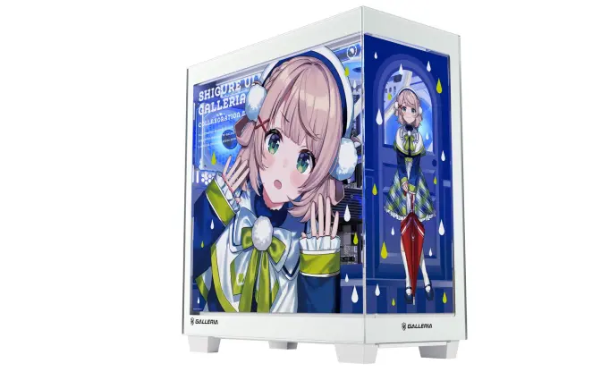 しぐれうい×GALLERIA、コラボPC発売決定 “雨宿り”がテーマの特別デザイン