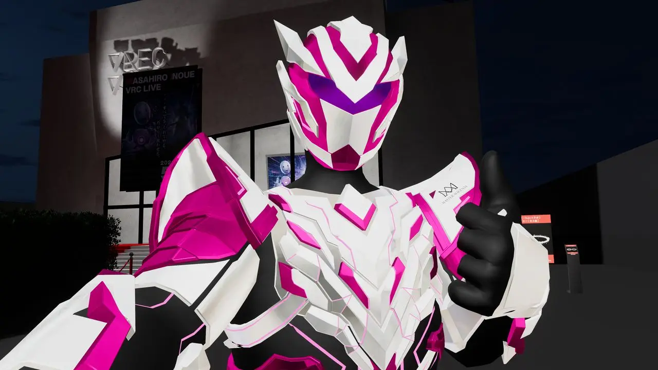 VRChatアバター「エクシア -EXIA-」井上正大コラボモデル