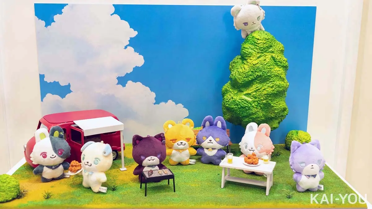 「にじたうん」ジオラマ-1