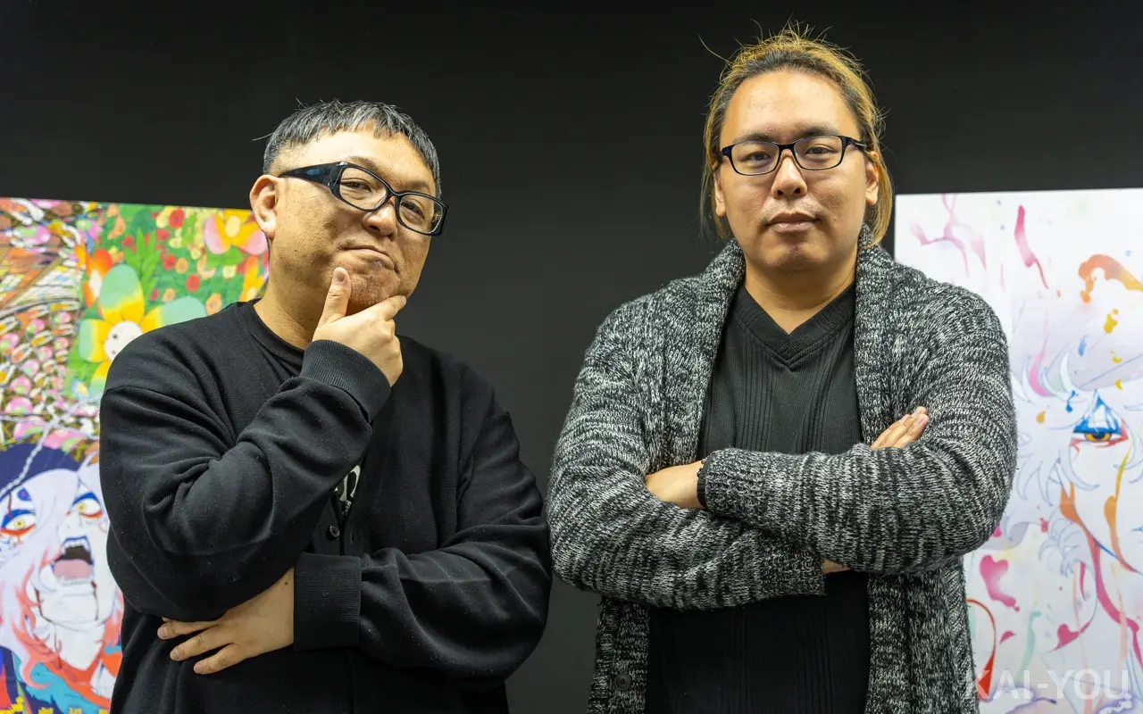 中村健治総監督（左）と越田知明監督（右）