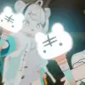 胡虎あくびさんのファンが作った応援グッズ。ペンライトから法被まで！／筆者撮影