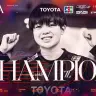 2814人の頂点に輝いたあcola選手