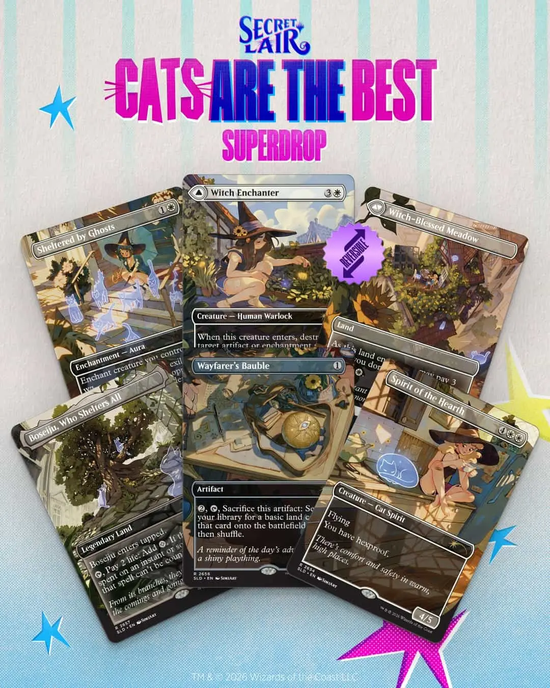 マジック：ザ・ギャザリング』に猫まみれの限定カード登場 とにかく