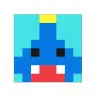 「DOTVOICE」のペイント画面／画像は「DOTVOICE」から