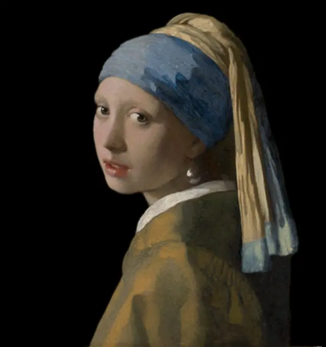 ヨハネス・フェルメール《真珠の耳飾りの少女》1665年頃　油彩、カンヴァス　44.5×39.0cm　マウリッツハイス美術館 © Mauritshuis, The Hague
