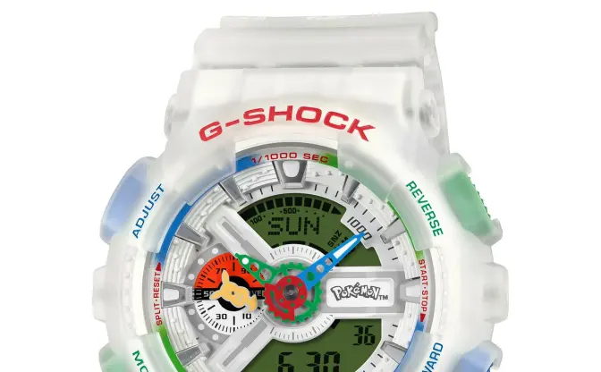 G-SHOCK「ポケモン」モデル登場　ピカチュウ、イーブイと歴代御三家らをデザイン