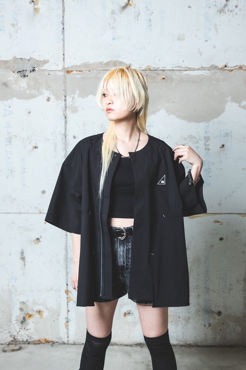 ジップシャツ