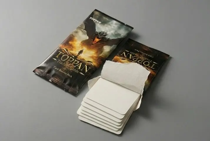 レアカードを抜く“サーチ行為”を対策　TOPPANがトレーディングカード向け新包材を開発
