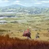故郷を離れて旅立つサファイア