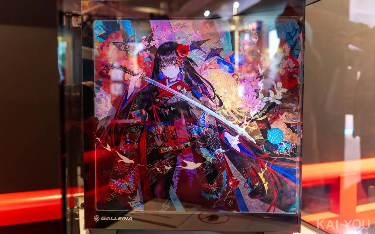 藤ちょこさんとPCブランド・GALLERIAのコラボPC