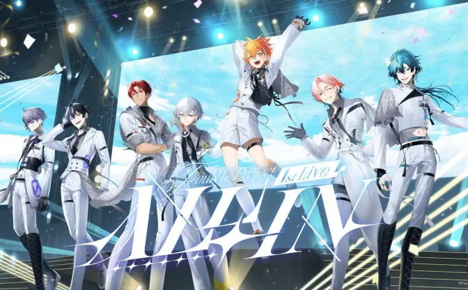 VTuberアイドルグループ「FouRTe Project」、1stライブ「ALL IN」キービジュアル公開