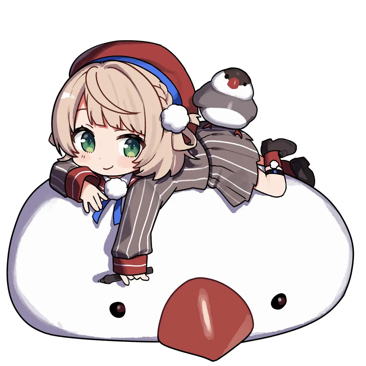 表情豊かなSDイラストもななさんが担当 Art by なな／©Ui Shigure