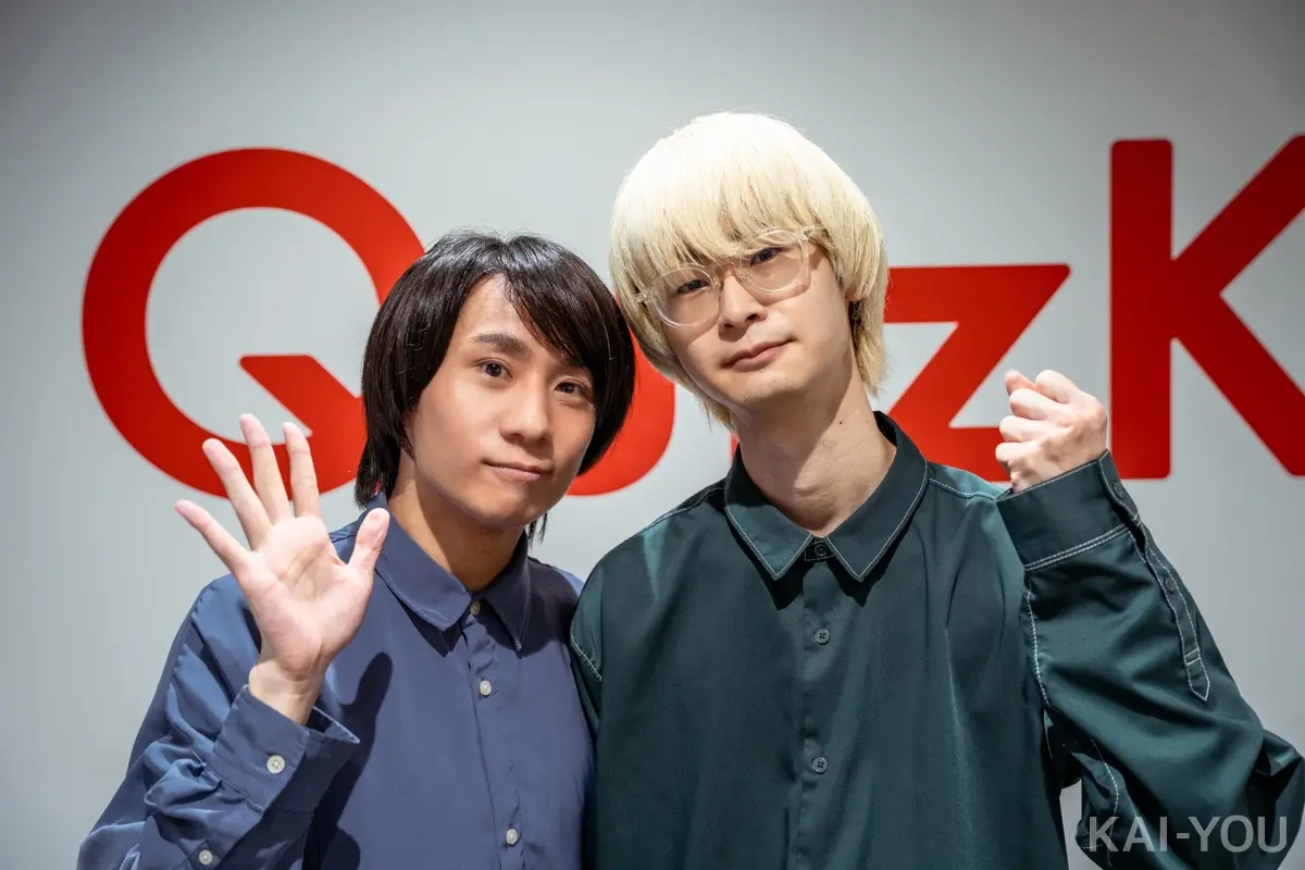 山本祥彰さん（左）と川上諒人さん（右）