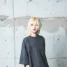 ドローコードプリントTシャツ（スミクロ）
